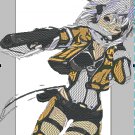 Anime Embroidery Sword Art Online Sinon