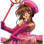 Cardcaptor Sakura Pink Embroidery