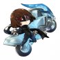 Anime Persona Makoto Chibi Embroidery