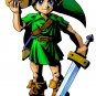 Embroidery Zelda Link Holds Goron Mask