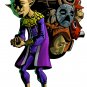 Embroidery Majoras Happy Mask Salesman