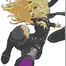 Anime Embroidery Pattern Gravity Rush Kat