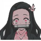 Anime Embroidery Pattern Demon Slayer Nezuko Kamado