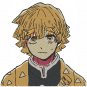 Anime Embroidery Pattern Demon Slayer Zenitsu Agatsuma