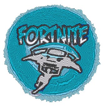 Embroidery Pattern Fortnite Drop In