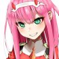 Anime Embroidery Pattern Darling in Franxx Zero Two