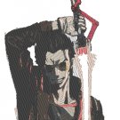 Embroidery Pattern No More Heros Travis Enguard