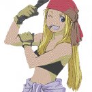 Anime Embroidery Pattern Full Metal Alchemist Winry Rockbell Flex