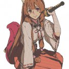 Anime Embroidery Pattern Raphtalia Sit