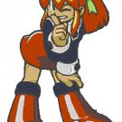 Embroidery Pattern Mega Man Roll