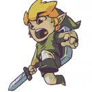 Embroidery Pattern Zelda Link Jump Chibi