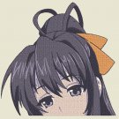 Anime Embroidery Pattern High School DxD Akeno Peeks
