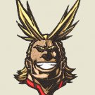 Anime Embroidery Pattern All Might
