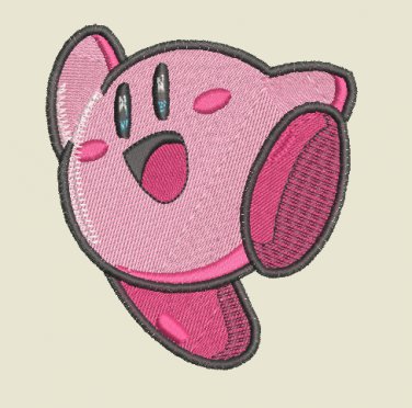 Embroidery Pattern Kirby Leap