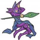 Anime Machine Embroidery Pattern Yugioh Dark Mage Casts