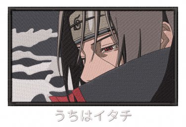 Anime Embroidery Pattern Itachi Scenic