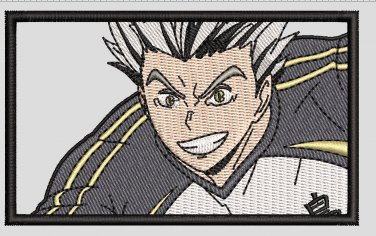 Anime Embroidery Pattern Bokuto Attack