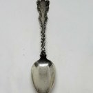 Antique 1891 Sterling Silver Filigree Teaspoon
