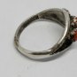 Vintage Navajo Sterling Silver Red Coral Ring