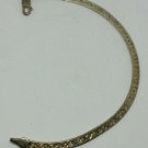 Vintage Sterling Silver 925 Herringbone Textured Bracelet. Made in Italy