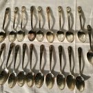 Vintage 20pc WM Rogers Silver Plate Presidential Souvenir Spoon Set