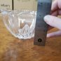 Mikasa Previn Cut Crystal Leaf Design Candy Dish/Bowl