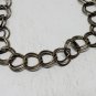 LEX 925 Sterling Silver Double Link Chain Bracelet