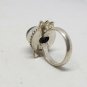Sterling Silver Handmade Labradorite Ring Size 5.5