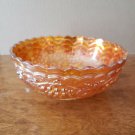 Vintage Imperial Marigold Orange Carnival Glass Bowl