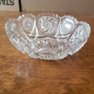 Antique Imperial Glass Company Cut Glass Starburst Candy Dish/Bowl 6.5"