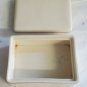 Vintage 1930's Lenox Ivory China Porcelain Jewelry Box With Gold Trim