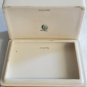 Vintage 1930's Lenox Ivory China Porcelain Jewelry Box With Gold Trim