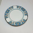 Vintage Wedgewood Blue Double Griffin Bull Head Fine Bone China Saucer Plate