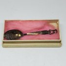 Vintage Sterling Silver English Arkansas Traveler Collector's Spoon