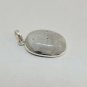 Handmade Sterling Silver Oval Moonstone Pendant Wire Bezel Open Back