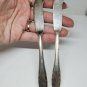 Vtg c1940 Gorham Lyric Sterling Silver Mid-Century Modern Pair Of Butter Knives