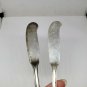 Vtg c1940 Gorham Lyric Sterling Silver Mid-Century Modern Pair Of Butter Knives