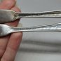 Vtg c1940 Gorham Lyric Sterling Silver Mid-Century Modern Pair Of Butter Knives