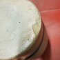 Antique Primitive Salt Glazed Stoneware Milk Crock Jug Blue Hand Painted Floral