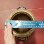 Antique Primitive Salt Glazed Stoneware Milk Crock Jug Blue Hand Painted Floral