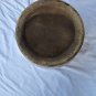 Antique Primitive Large Salt Glazed Tan Stoneware Apple Butter Crock Or Planter
