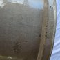 Antique Primitive Large Salt Glazed Tan Stoneware Apple Butter Crock Or Planter