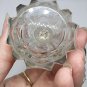 Antique Sterling Silver SN Signed Cut Crystal Starburst Salt And Pepper Shakers