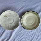Vintage Pair Of Lenox Ivory China Butterfly Meadow & Memoir Saucer Plates