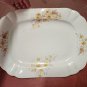 Antique Austria Yellow Flowers Rectangular Serving Platter