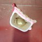Vintage Lipper & Mann Bonnets & Bows Pink & Red Lady Head Vase