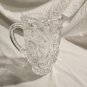 Antique American Brilliant Cut Lead Crystal Pinwheel Star Water Pitcher