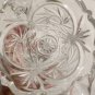 Antique American Brilliant Cut Lead Crystal Pinwheel Star Water Pitcher
