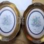 Vtg Pair Mary Vincent Bertrand Hand Painted Precious Memories Small Framed Art
