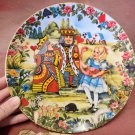 Vintage 1980's Viletta Alice In Wonderland The Croquet Match Collector's Plate
